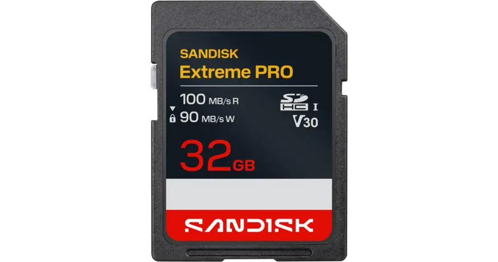 SanDisk Extreme PRO 32GB SDHC card