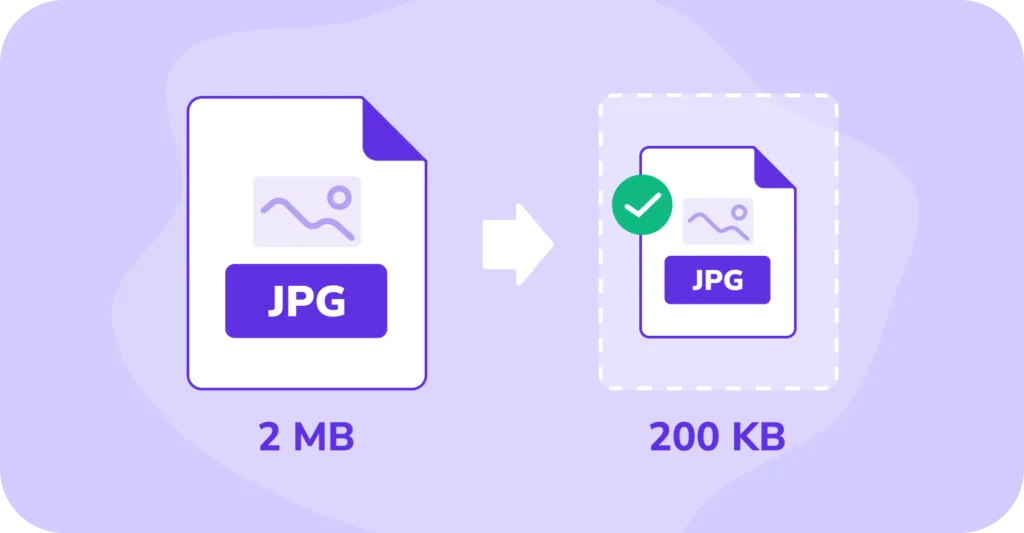 Image compression tool reducing file size