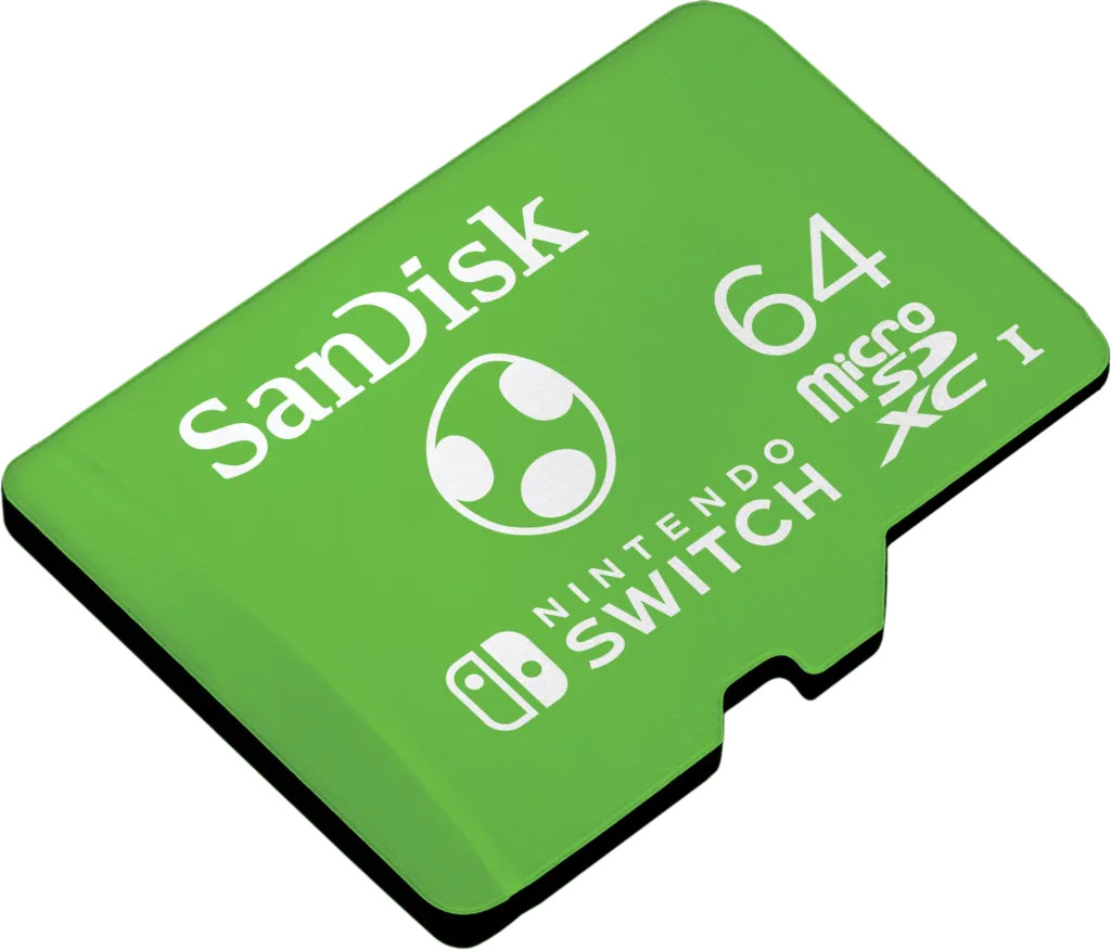 Nintendo Switch licensed microSD