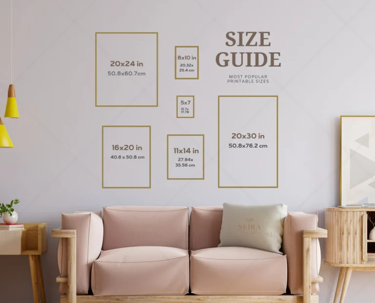 How big is a 16x20 photo