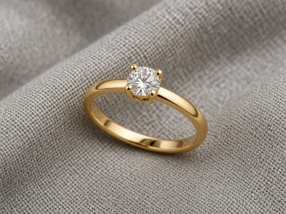 After: Gold ring