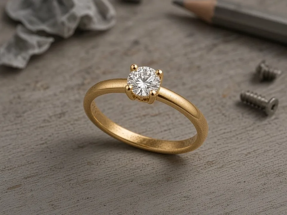 Before: Gold ring